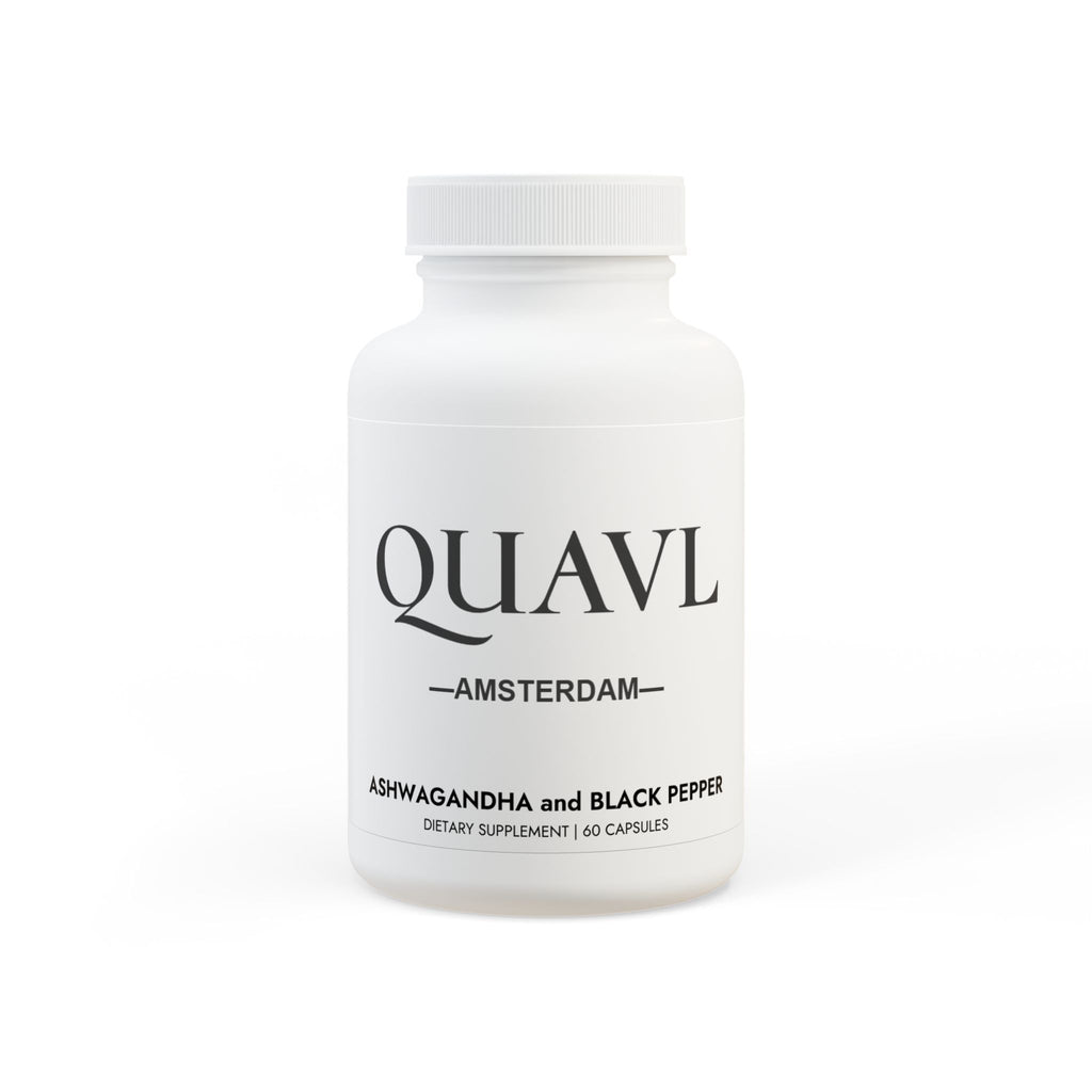 Ashwagandha and Black Pepper Supplement (60 capsules)