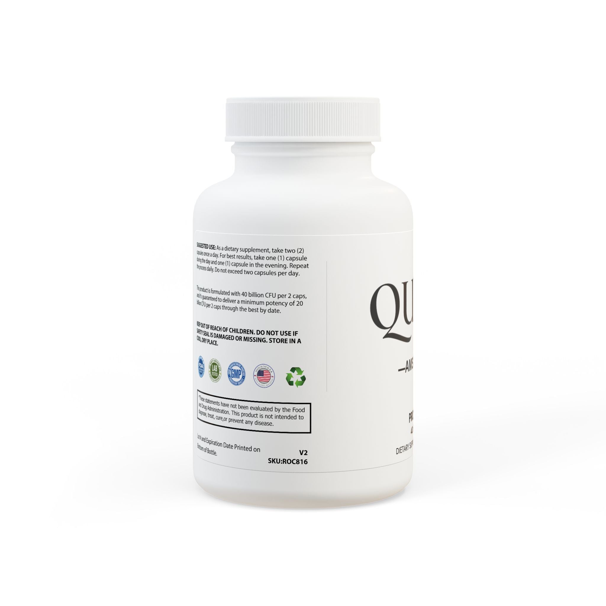 Probiotics Supplement (60 Capsules)