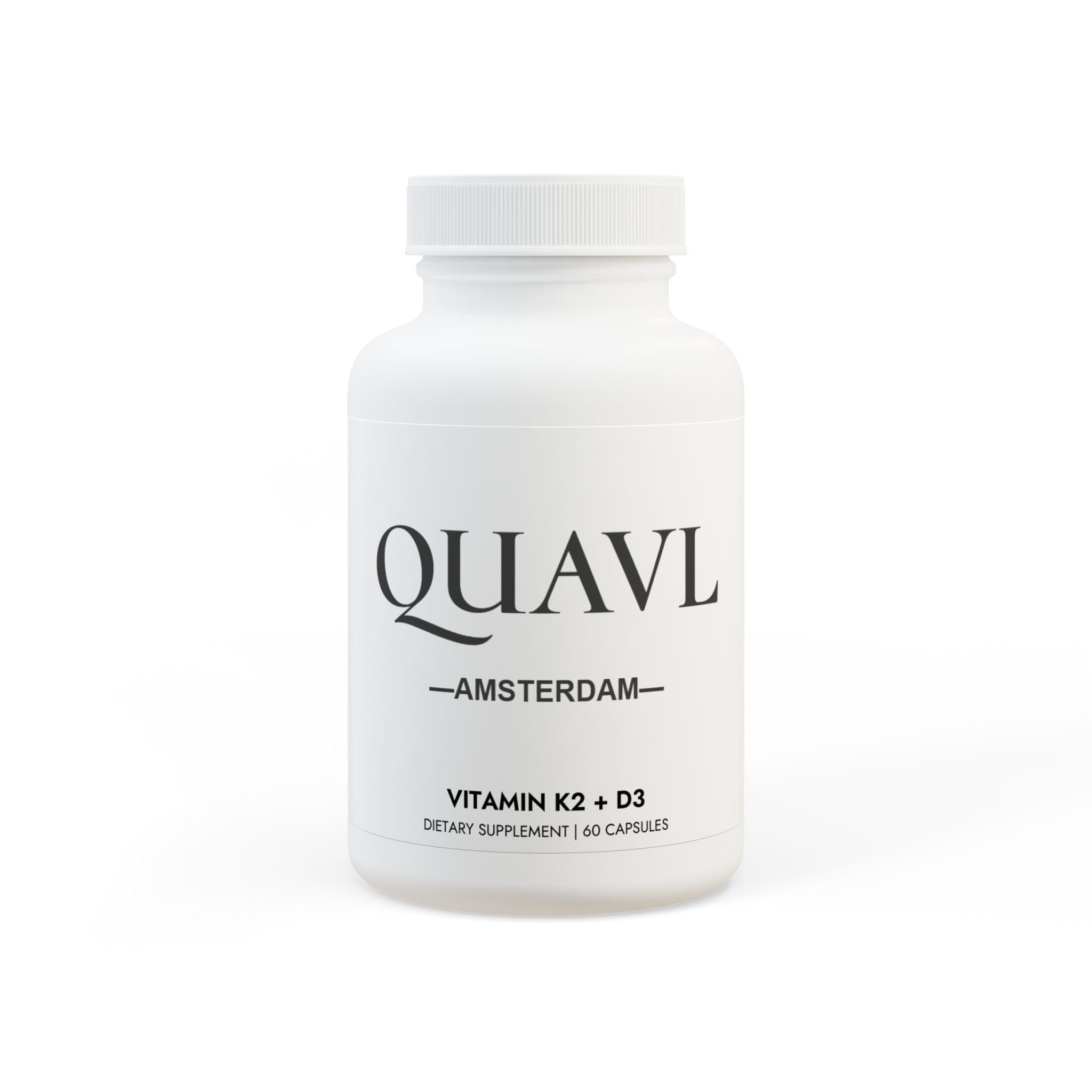 Vitamin K2 + D3 Supplement (60 Capsules)